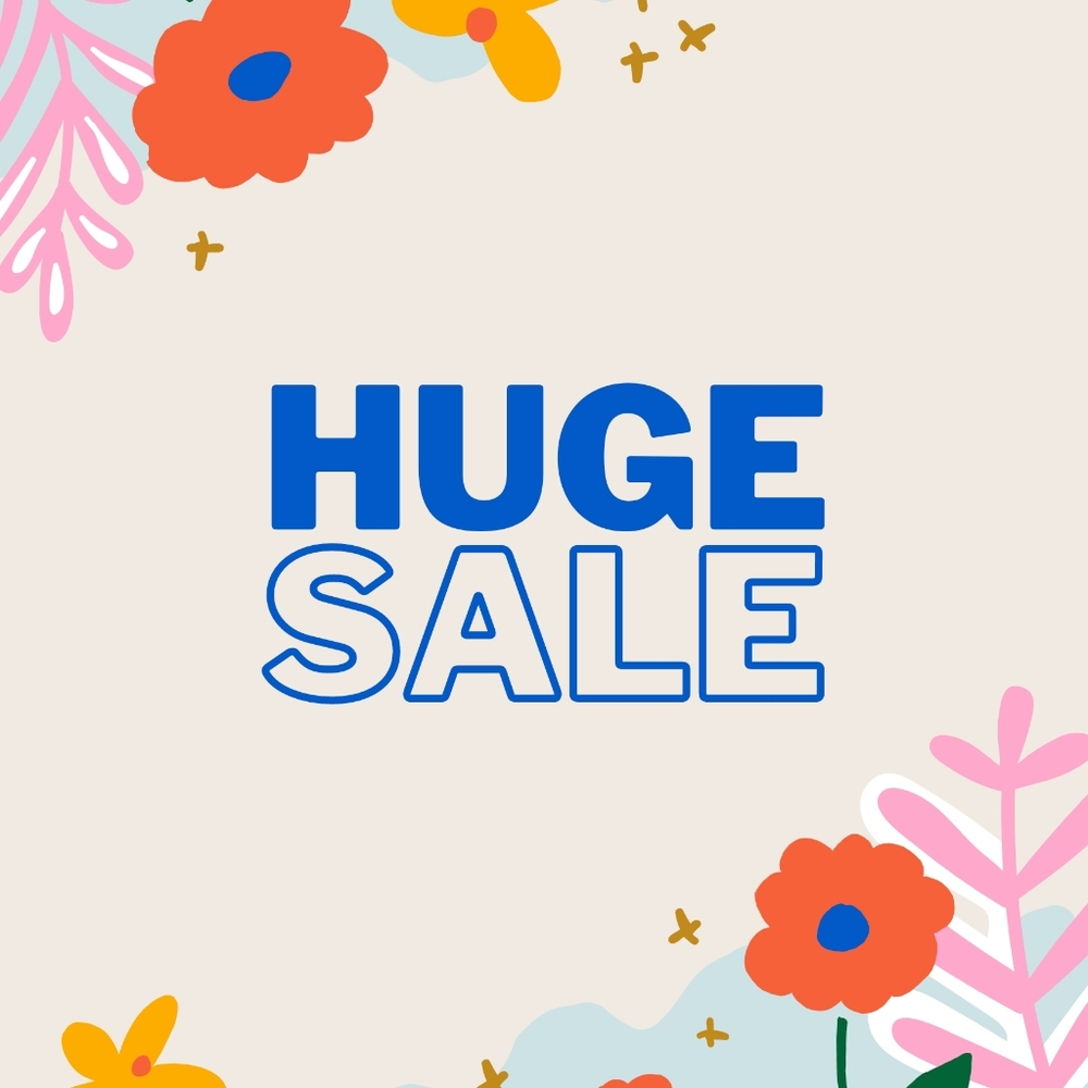 All items discounted..